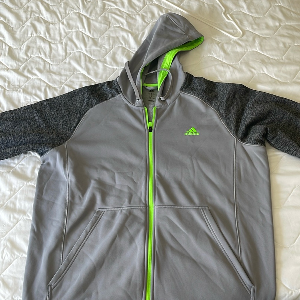 Adidas zip up hoodie. Like new condition